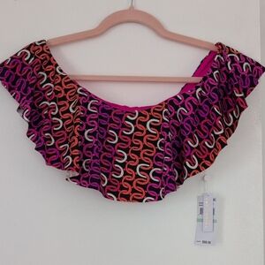 Trina Turk Multicolor Bikini Top